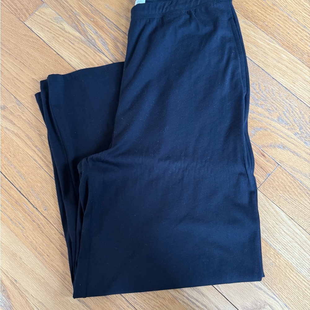 Skin cotton wide leg lounge pants